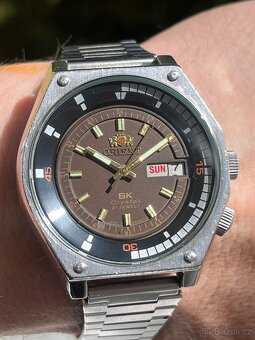 Hodinky Orient SK / hnedy cifernik - 9