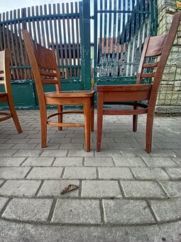 31x židle masivní dřevo - 9