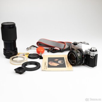 Canon AE-1 Program + Canon FD 50mm f/1,8 + FD 80-200mm 4,5 - 9