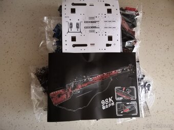 Stavebnice Puška 98K, kompatibilní s LEGO - 9