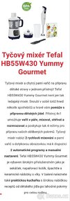 NOVÝ MULTIFUNKČNÍ MIXÉR TEFAL S PÁROU PC 5400,- - 9