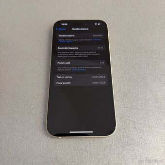 Žlutý iPhone 15 128GB, jako nový, záruka - 9