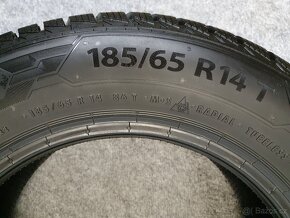 4x ZÁNOVNÍ 185/65 R14 Zimní pneu Barum Polaris 5 - 9