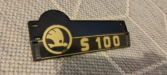 NOVY ZNAK STITEK LOGO SKODA S110R 110R ERKO COUPE - 9