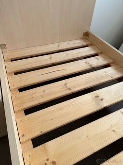 Prodám masivní uplně nové postele 80 x 200cm, včetně matrací - 9