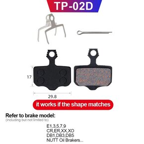 Brzdové destičky k elektrokolům na kotouč. brzdy i hydraulic - 9