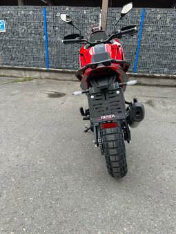 Moto Morini X-CAPE 700 červená drátěná kola - 9