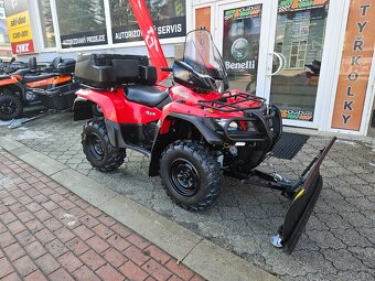 Suzuki KingQuad 750 Axi, kryt podvozku,kufr, plexi,DPH - 9