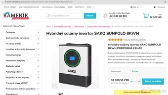 NOVÝ-jednofázový hybridní měnič napětí 8kW (vylepšený AXPERT - 9