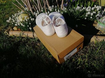 Ahinsa bílé tenisky - 9