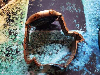 Chytré hodinky - AMOLED - zlaté - 9