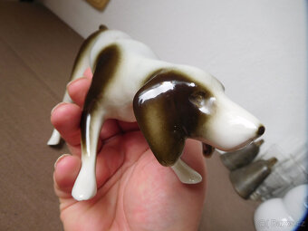 PORCELÁNOVÁ SOŠKA - PES - DUX - 9