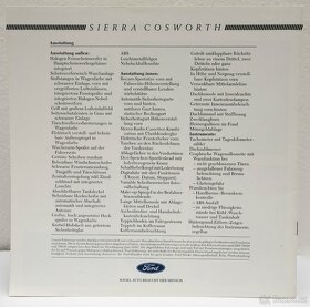 Prospekt-2 Ford SIERRA COSWORTH (1988) - 9