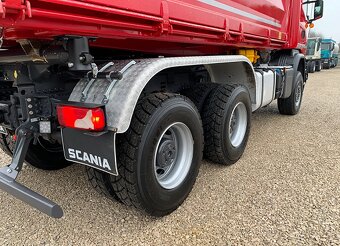 Scania G410 6x6 - třístranný sklápěč - 9
