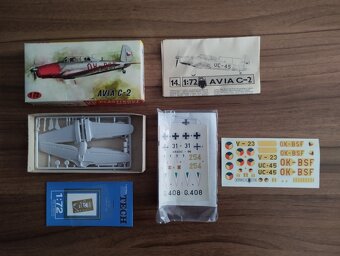 Modely letadel, REVELL, plastové stavebnice. - 9