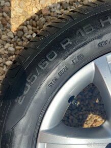 Originální letní sada Škoda 205/60R15, 7,5mm - 9