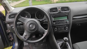 VW Golf 6 combi 1,6 TDi 77kw úsporné auto - 9