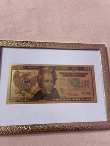 Zlatá bankovka 100 $ - 9