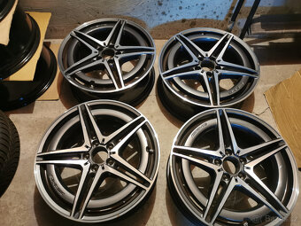 Mercedes EQC (N293) - orig. 19" alu dvojrozmer so snímačmi - 9