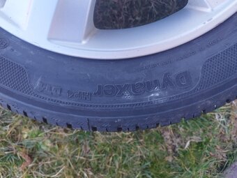ALU kola 5x100 R16 Knife original Škoda+nové pneu 205/55R16 - 9