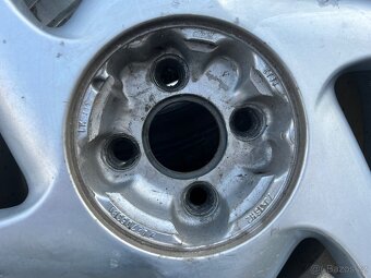 Alu disky 4x100 r15 aluett kompletní sada - 9
