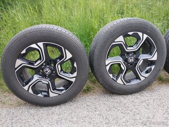 Originál ALU kola Honda CR-V R18 + letní pneu - 9