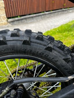 Prodám pitbike s koly 17/14 - 9
