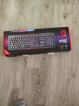 Prodám herní drátovou klávesnici Marvo KG917 US - 9