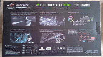 ASUS ROG STRIX GTX 1070 O8G GAMING – PERFEKTNÍ STAV - 9