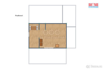 Prodej chaty, 48 m², Poříčí nad Sázavou, Svárov - 9