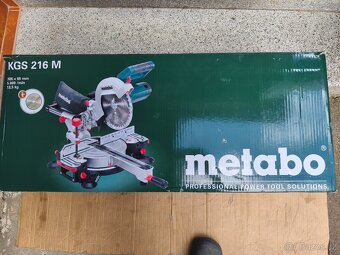 Prodám pokosovou pilu s posuvem Metabo KGS 216 M + kotouč... - 9