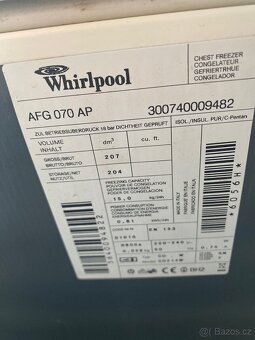 Pultový mrazák Whirlpool - 9