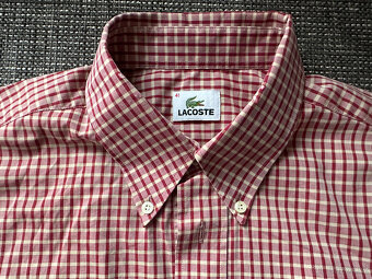 Pánská košile Tommy Hilfiger a Lacoste vel. L - 9