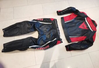 Dainese Tattoo-Pánská kožená moto kombinéza, dvoudílná - 9