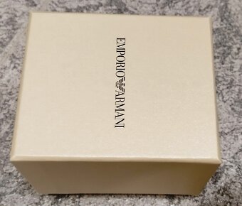 Pánské hodinky Armani Gold Stainless - 9