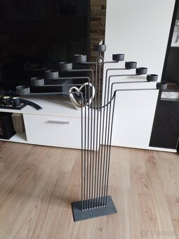 Originální kovový svícen 80 cm - 9