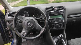 VW Golf 6 combi 1,6 TDi 77kw úsporné auto - 9