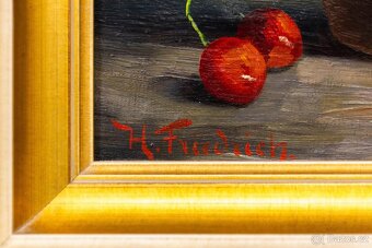 Zátiší s muškáty, H.Friedrich, 375 × 615 mm - 9