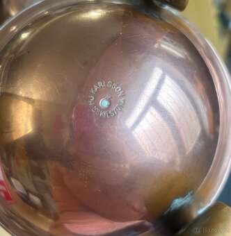 Měděné konvice se značkou H. Karlsson Eskilstuna - 9