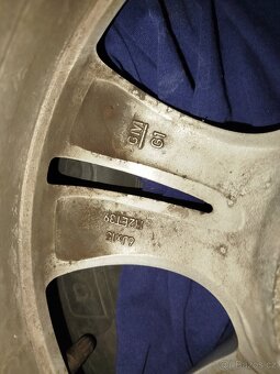 Opel 100x4 R15 sada ALU kol včetně Tmps - 9