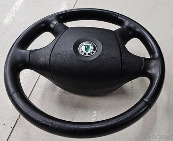 Kožený volat Škoda Octavia 2 včetně airbagu - 9