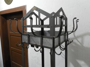 Velký věšák secesní - 9