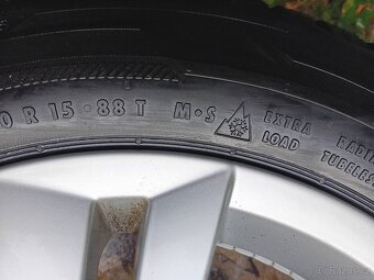 ALU kola zimní 185/60 R15 na ŠKODA Fabia3, Rapid - 9