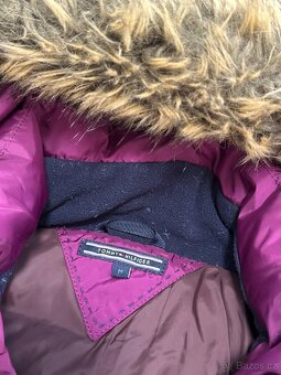Bunda s kožíškem Tommy Hilfiger vel. M dámská - 9