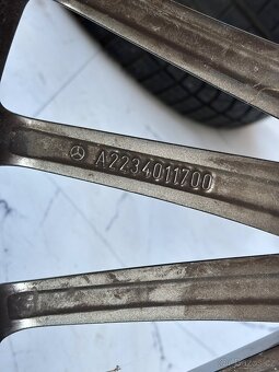 Originální Sadu Alu Mercedes W223 V223 21" AMG A2234011700 - 9