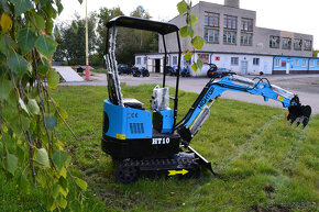 miniBagr zethos HT 1000kg nekonečná otoč naftový 11koní - 9