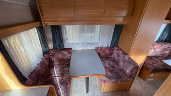 Knaus Vimara 370 (Marcampo), 100 km/h, předstan - 9