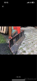 Malotraktor Mitsubishi mt 185 přední nakladač - 9