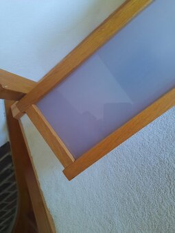 Retro závěsná polička s osvětlením ČSSR 60. léta - 9