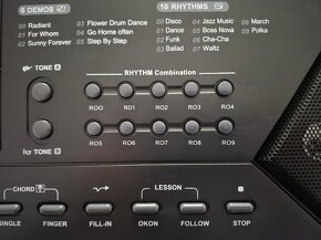 Nové největší led piano/klávesy/keyboard+USB,61 kláves - 9